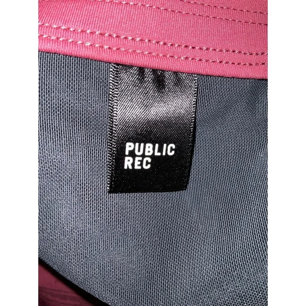Public Rec All Day Every Day Short Mens 42 Burgundy Red Abstract Camo‎ Athletic